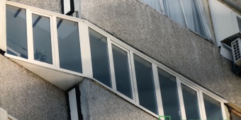 Вынос балкона в квартире ташкентской планировки визуально увеличивает пространство 