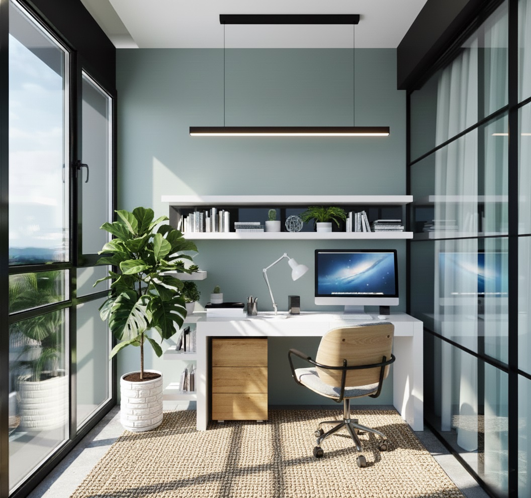 Балкон в разрезе для ознакомления клиента с проводимыми работами