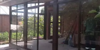 Панорамное остекление французского типа